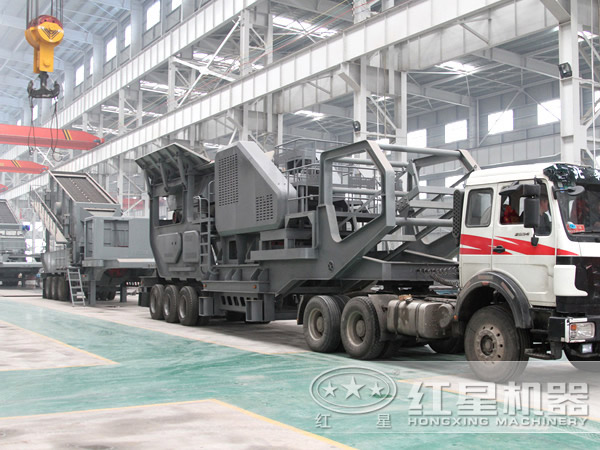 車載移動(dòng)破碎機(jī)