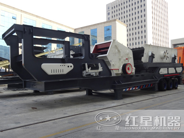 錘式移動(dòng)碎石機(jī)展示圖片