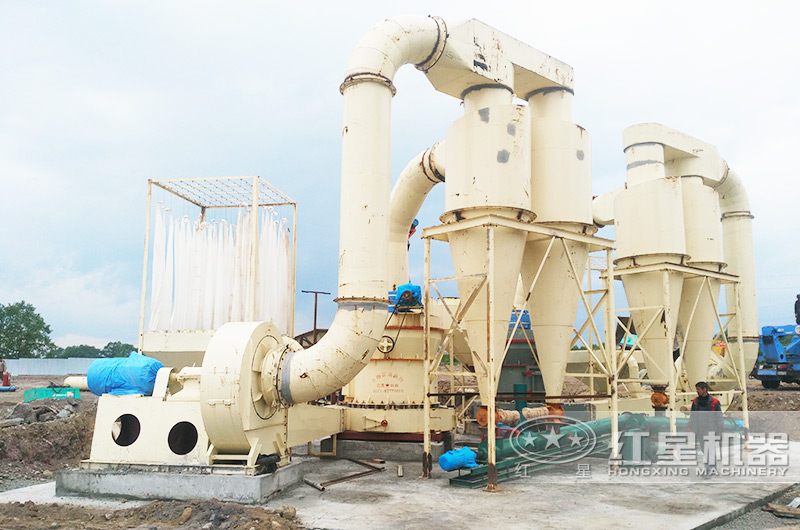 石英石磨粉生產(chǎn)現(xiàn)場實拍