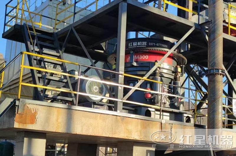 圓錐破碎機現場