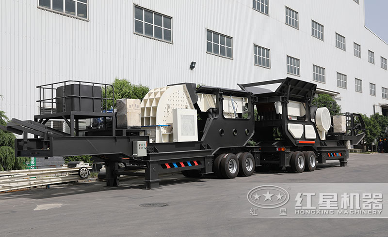 輪胎式移動建筑垃圾破碎機