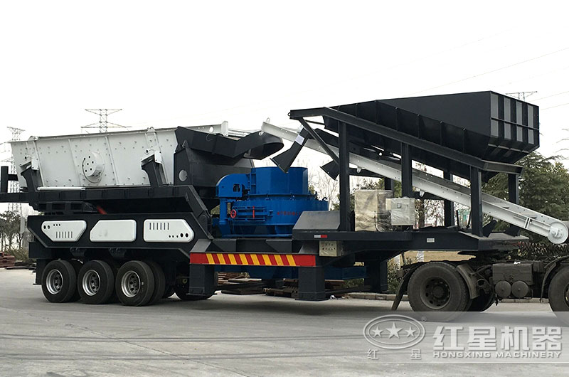 移動式制砂機實拍圖