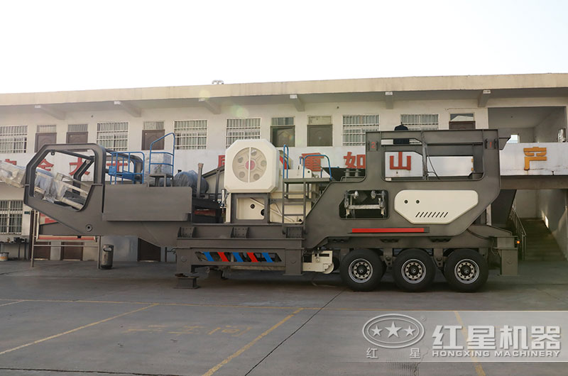 車(chē)載碎石機(jī)械設(shè)備，配置鄂破