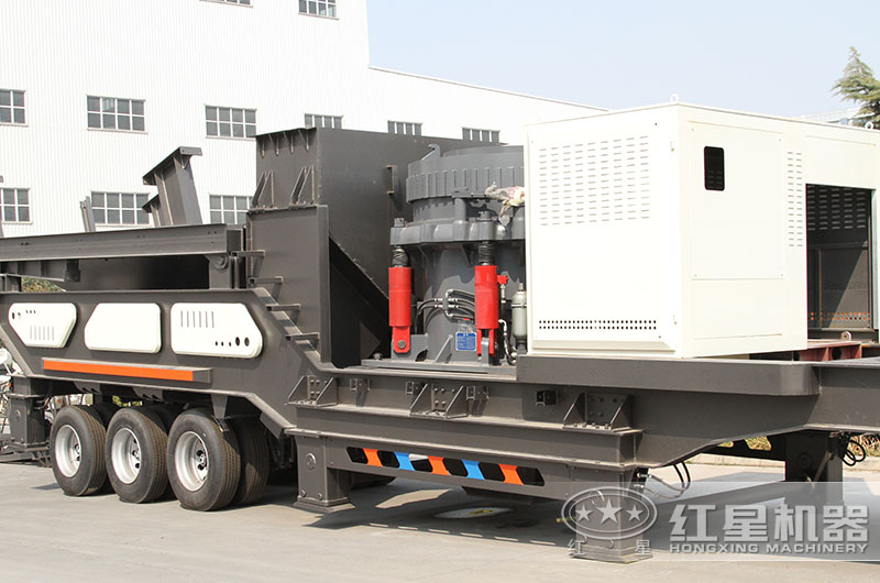 流動(dòng)打石頭機(jī)配置圓錐破