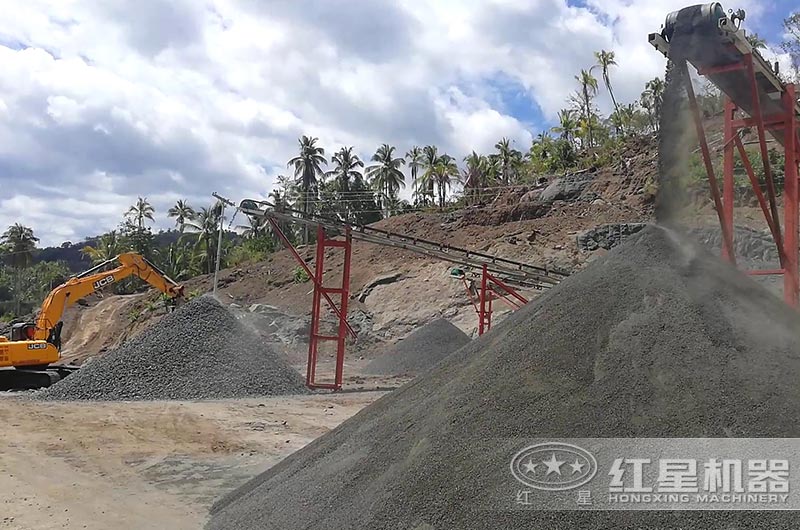 成品石子粒形好、規(guī)格全