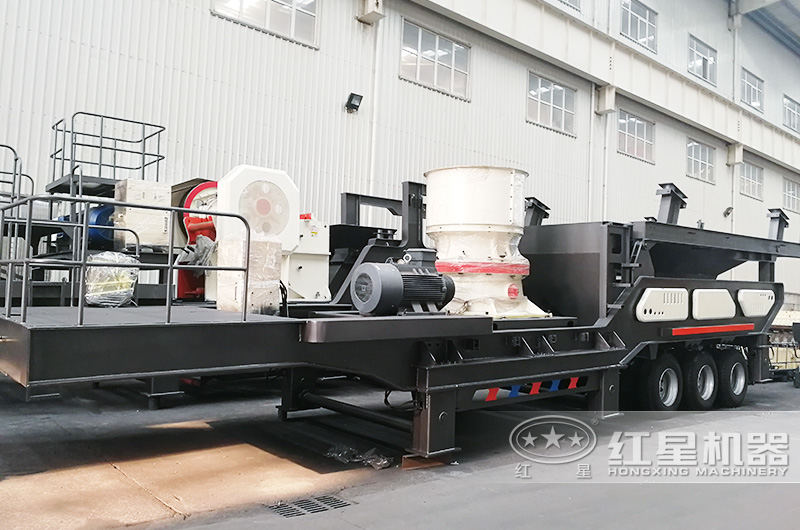 圓錐流動(dòng)式石子機(jī)，針對(duì)高硬度物料