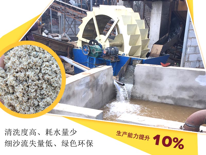 環(huán)保水洗沙設(shè)備，不僅環(huán)保作業(yè)，而且節(jié)約能耗