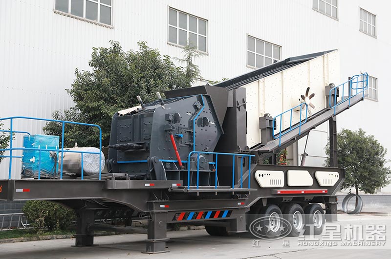 流動式砂石粉碎機(jī)圖片、反擊破