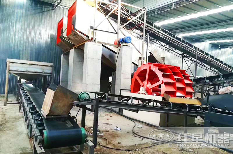 水洗沙機(jī)投產(chǎn)前的安裝工作