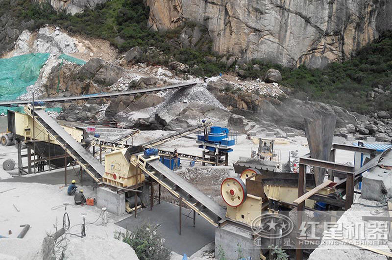 碎石機(jī)械合理配置，投產(chǎn)效果優(yōu)異