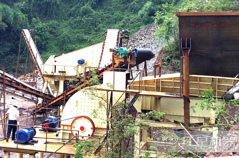 機(jī)制砂設(shè)備生產(chǎn)線三