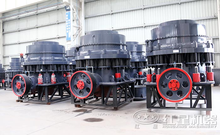 1750圓錐破碎機(jī)車間現(xiàn)貨實(shí)拍圖