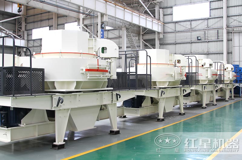 河石制砂機車間實拍圖