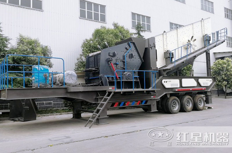 常見(jiàn)移動(dòng)式建筑垃圾破碎機(jī)_移動(dòng)式反擊破