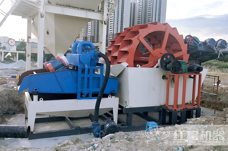 洗沙現(xiàn)場(chǎng)，一睹洗砂機(jī)風(fēng)采