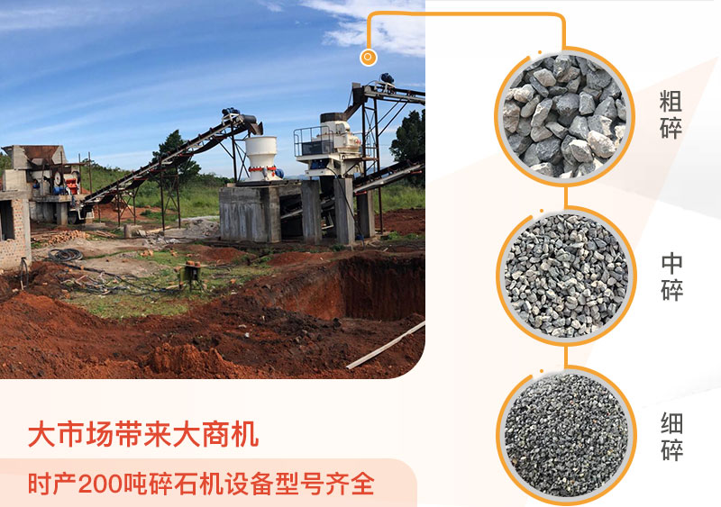 時產(chǎn)200噸碎石機生產(chǎn)線 時產(chǎn)200噸碎石機生產(chǎn)線